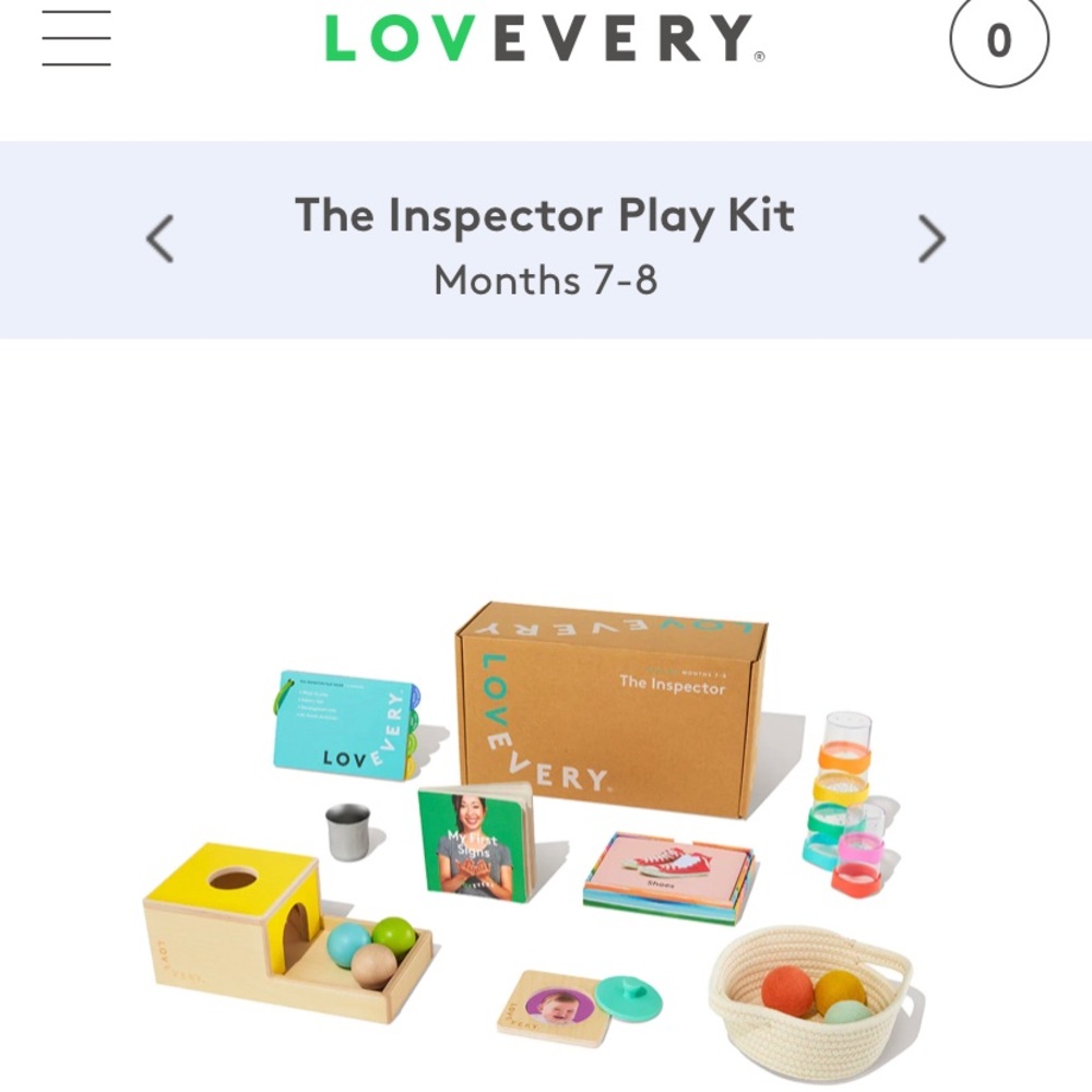 Lovevery “The Inspector” playkit